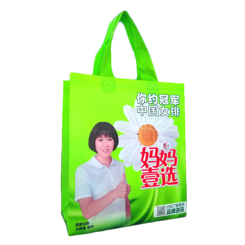 豎款手提袋設計模板